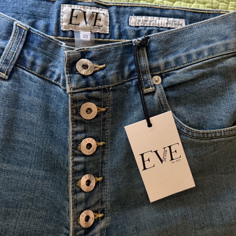 Eve Flare Jeans - Classic Blue - Picture 5 of 7